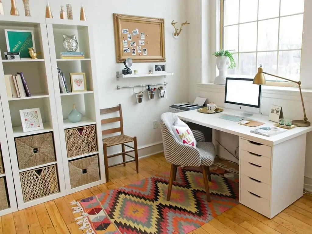 how to layout home office