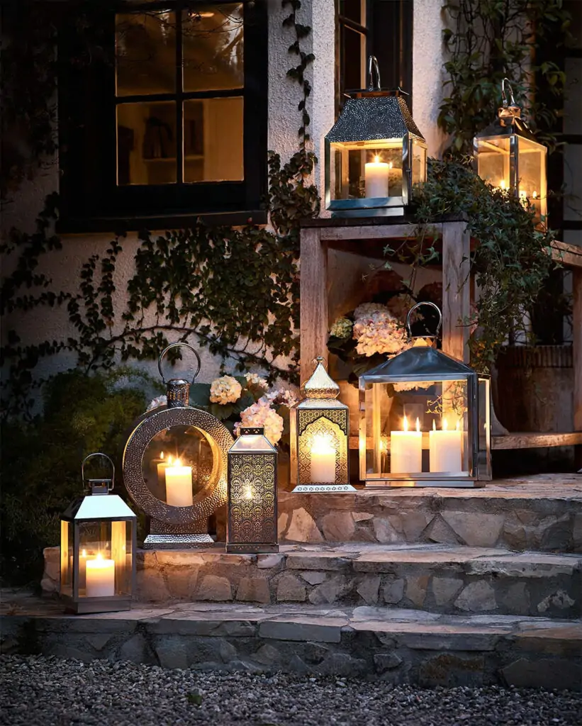 lighting ideas for backyard party
