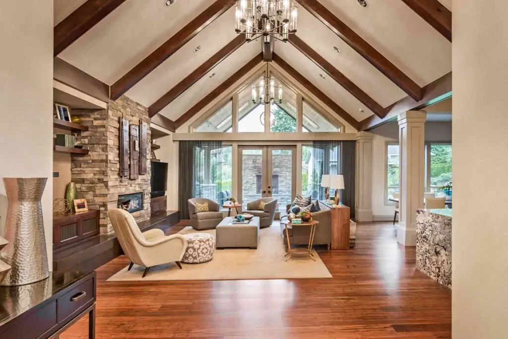 vaulted ceiling style