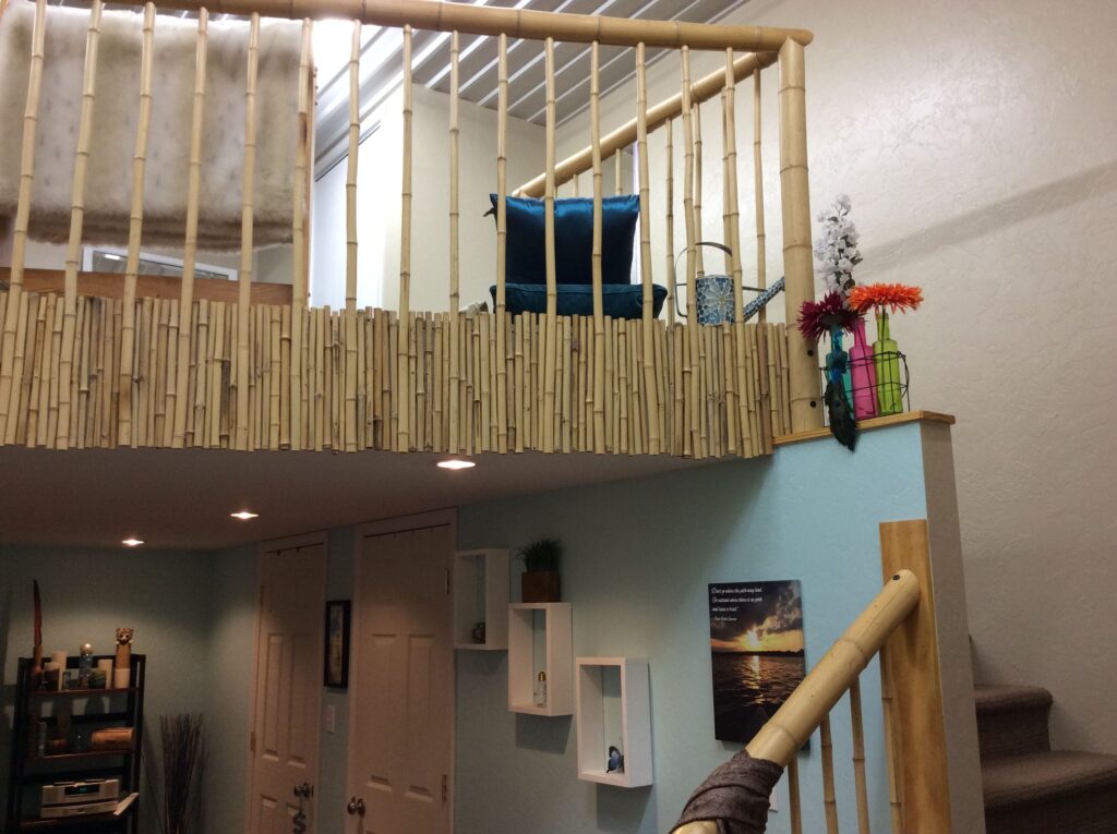 loft railings ideas bamboo railing