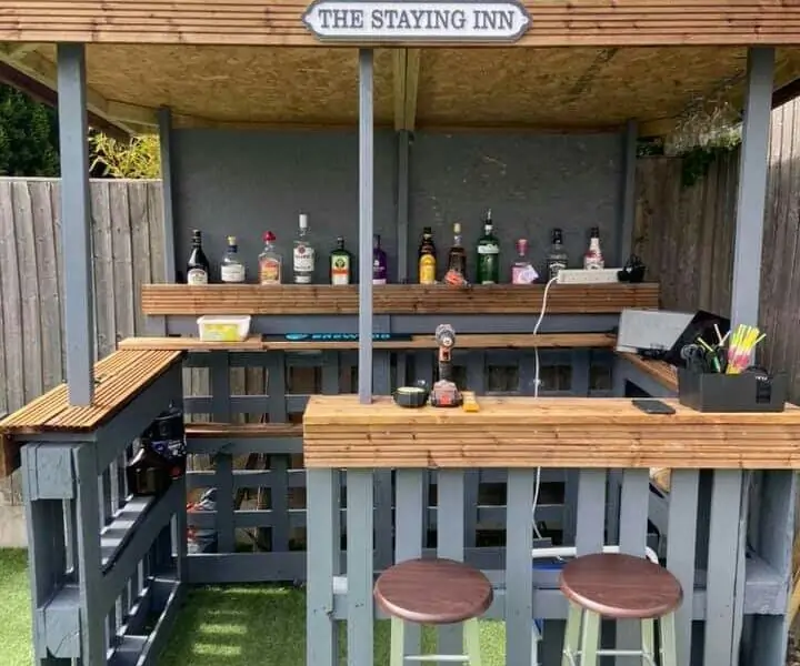 outdoor kitchen ideas cocktail bar