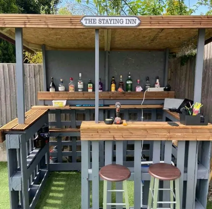 outdoor kitchen ideas cocktail bar