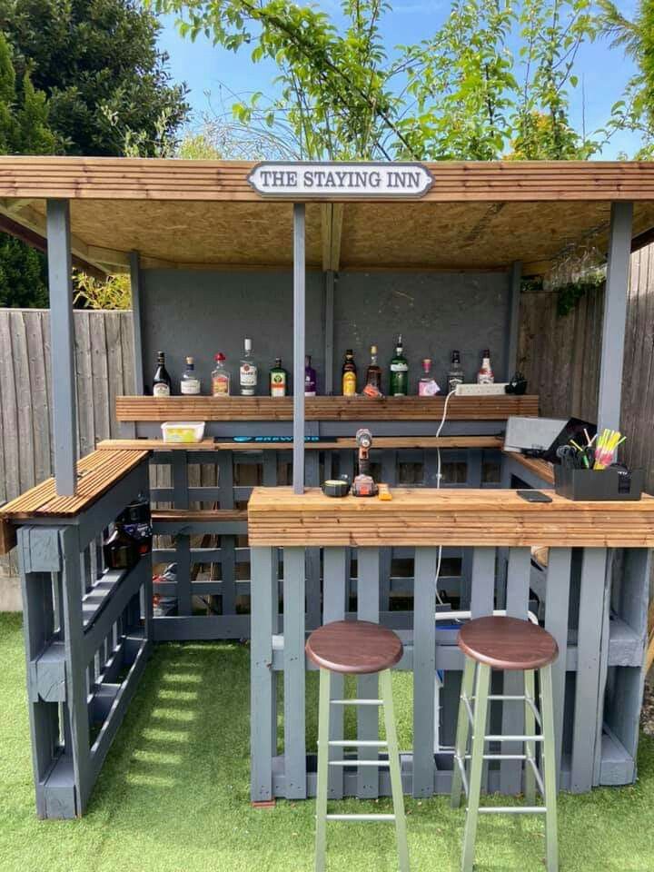 outdoor kitchen ideas cocktail bar