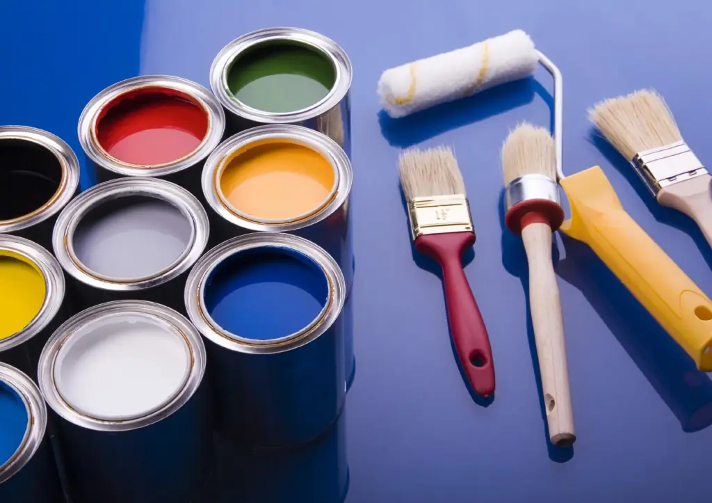 Paint Concrete Floors materials and supplies