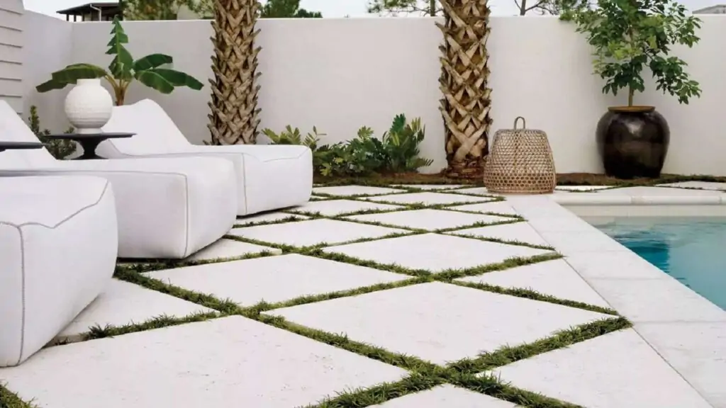 Pavers with Microplants