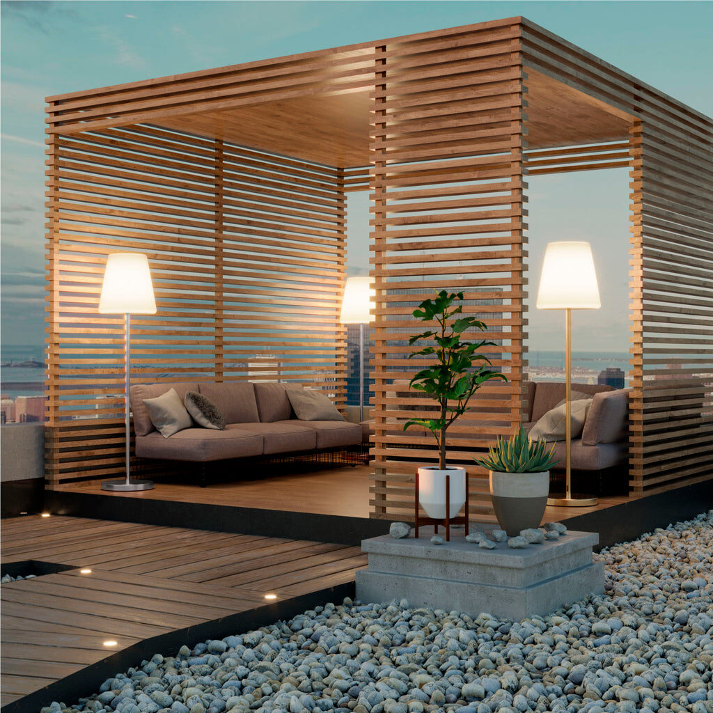 pergola lights ideas floor lamps