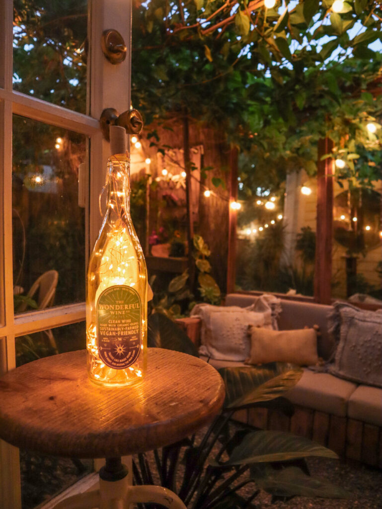 pergola lights ideas lighting in a bottle