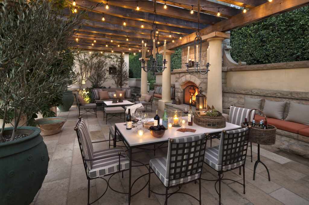 pergola lights ideas chandeliers candles