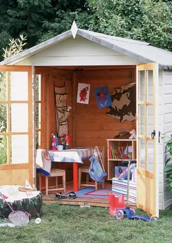 Use it as a playhouse for the kids