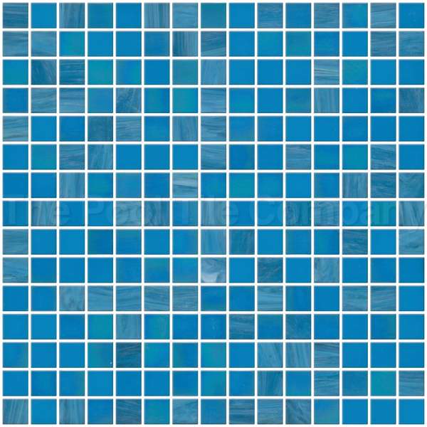 gc carribean mm glass mosaic tile x