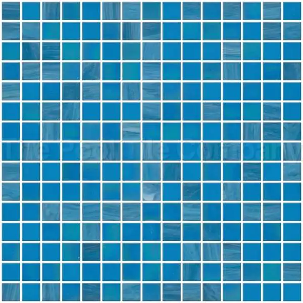 gc carribean mm glass mosaic tile x