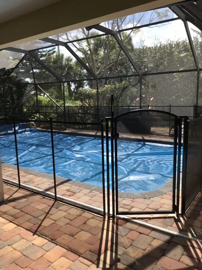 pool fence ideas mesh safety