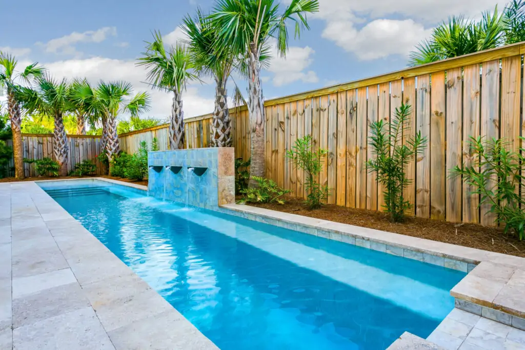 landscaping ideas for small backyard with pool