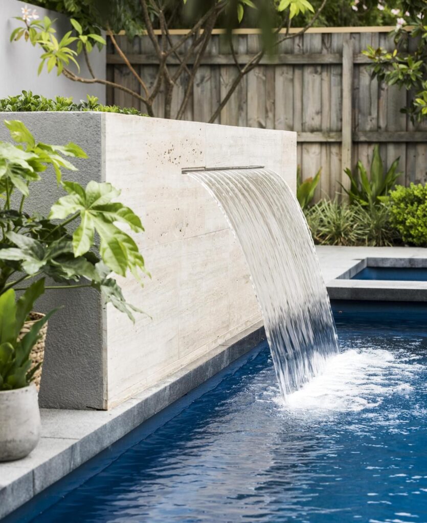 backyard rectangle pool ideas