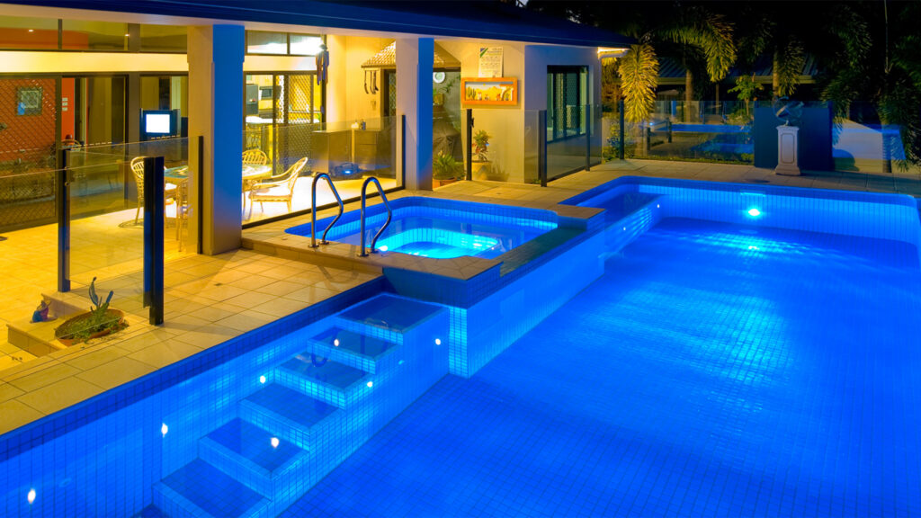 LED Pool area Lighting Idea