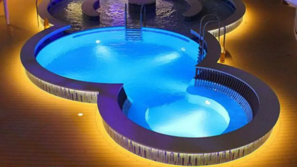 Underwater pool Lighting design