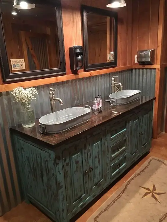 Rustic Bathroom Sink Ideas