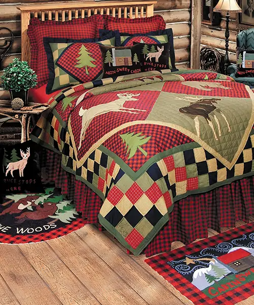 rustic bedding ideas quilt