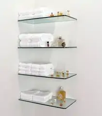 shower niche ideas glass shelves