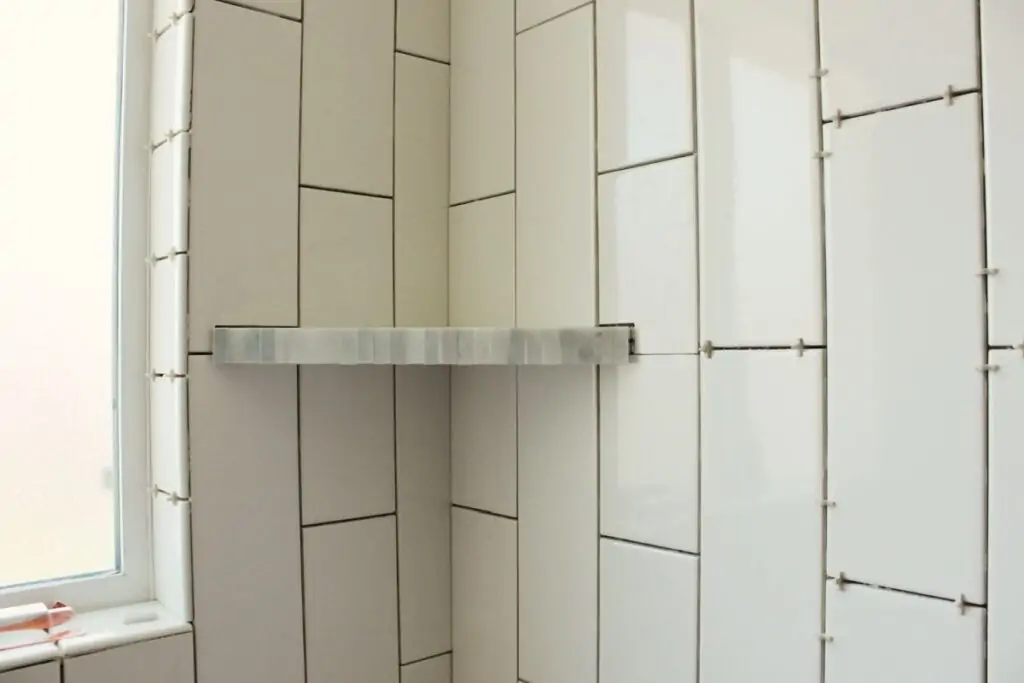 shower niche ideas corner