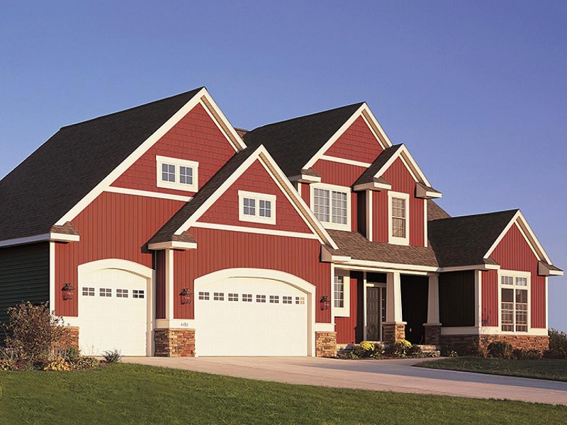 colorful exterior house siding