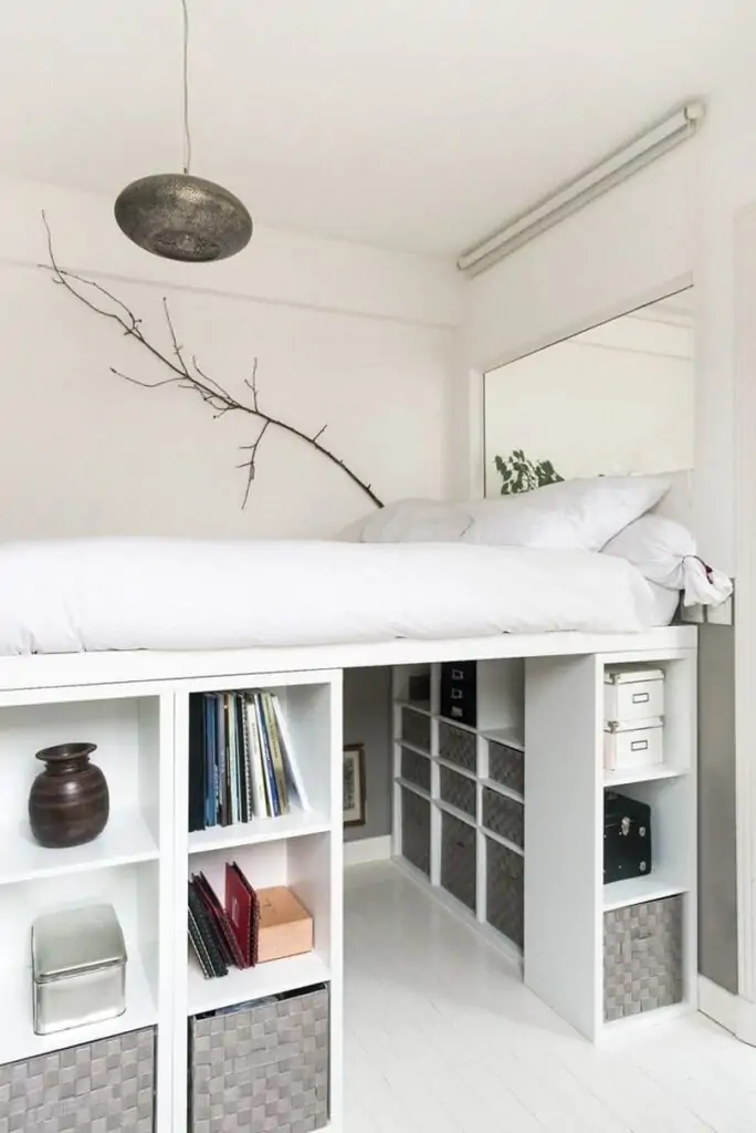 decorating small bedroom budget ikea loft