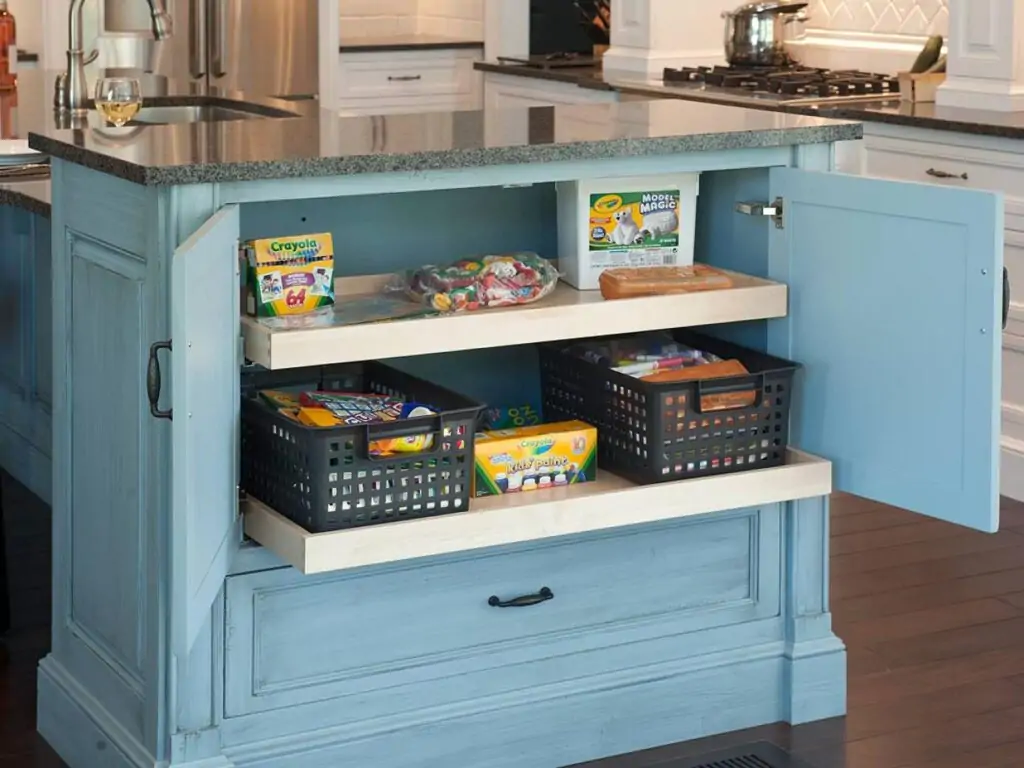 small kitchen ideas with island storage