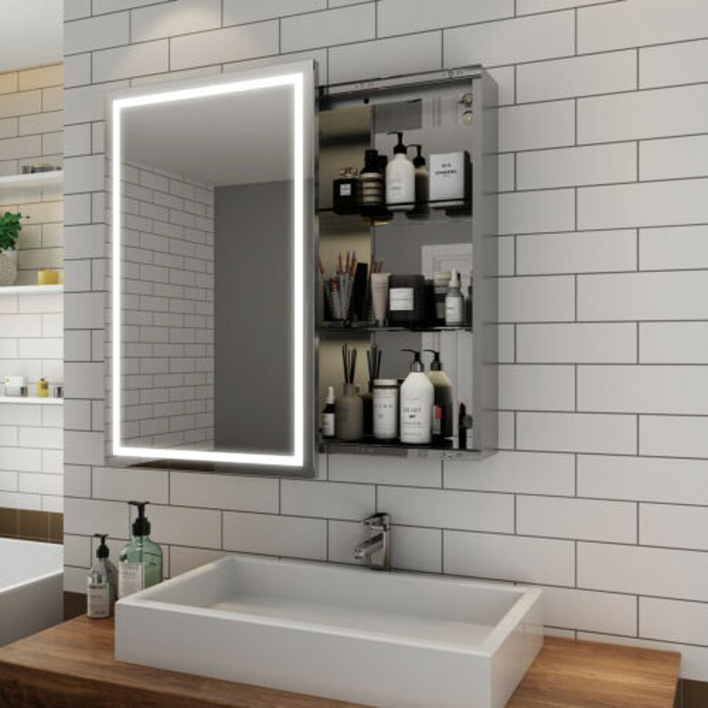 Behing the mirror Wine Shelf