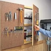 . Use Wooden Hangers or Pegboards