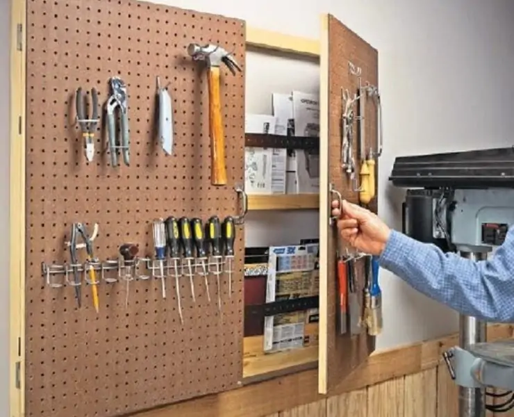 . Use Wooden Hangers or Pegboards