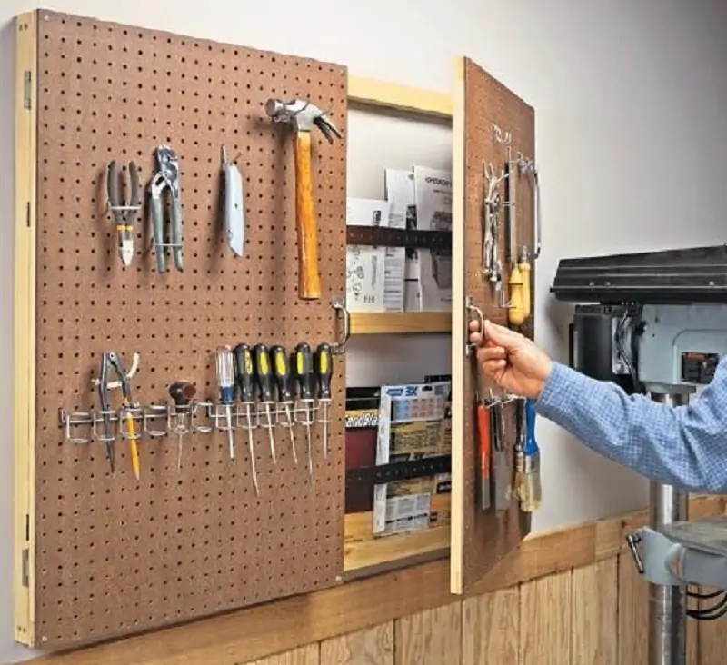 . Use Wooden Hangers or Pegboards