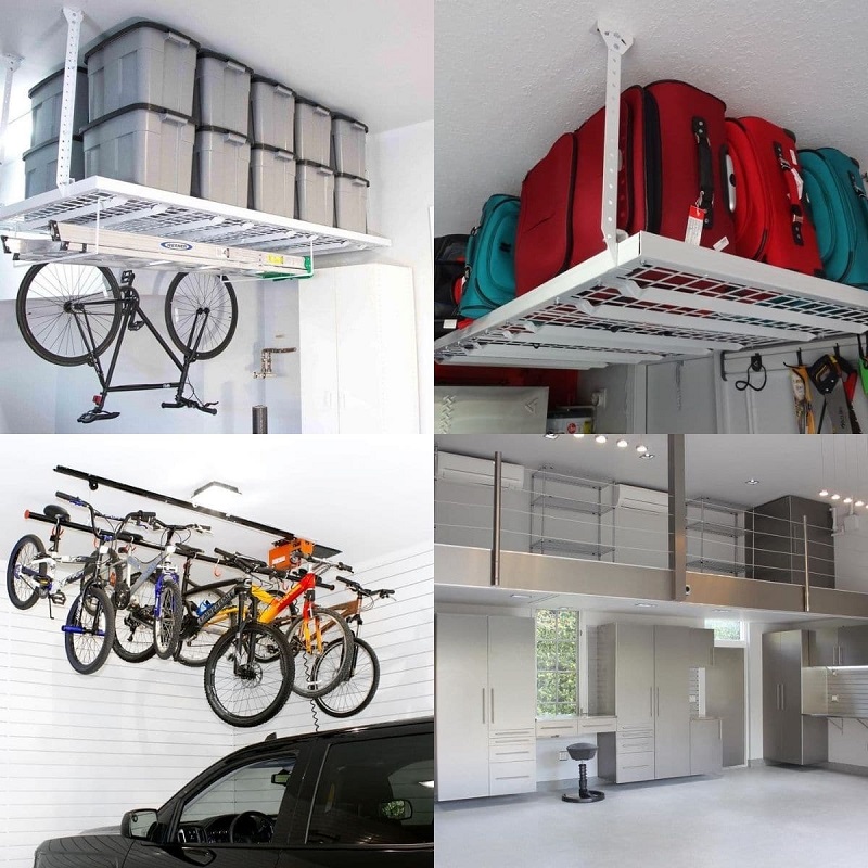 . Save Space with Storage Ideas for Garage Ceiling