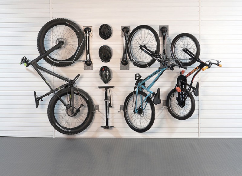 . Hang Sports Gears Like Kayaks and Bicycles on Wall