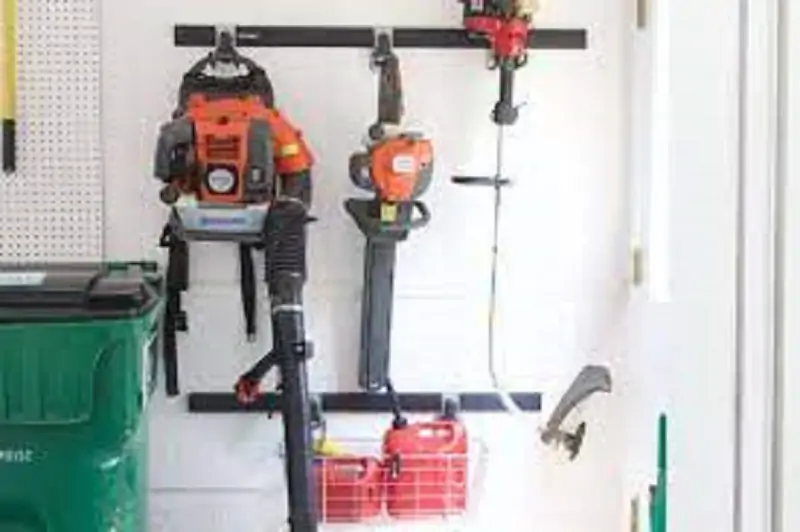 . Garage Storage Ideas for Lawn Equipment