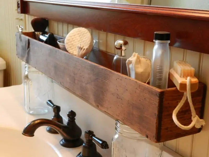 . Create a Mini Shelf Over the Sink