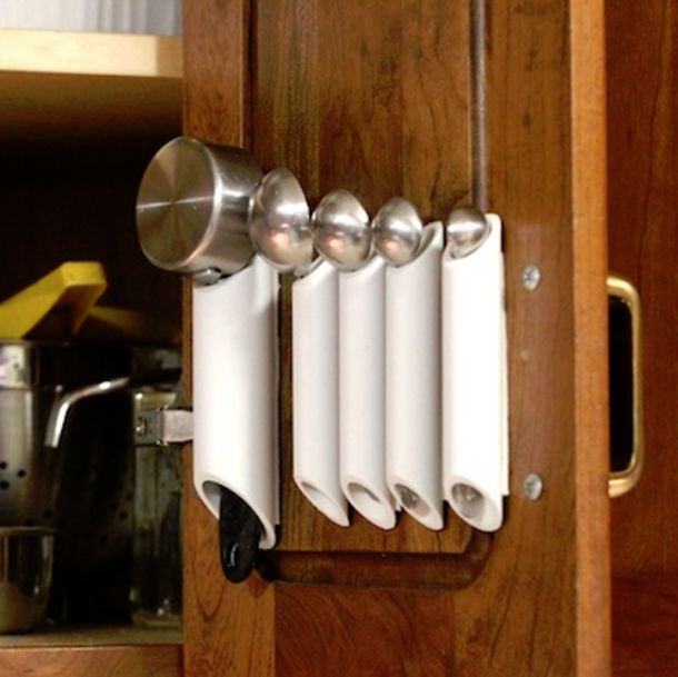 PVC pipes storage