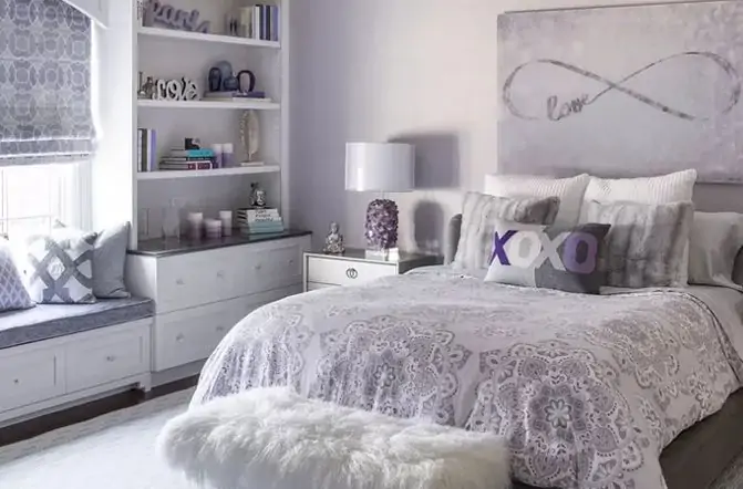 Grey bedroom