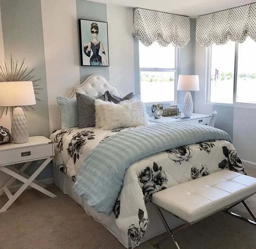 Grey bedroom