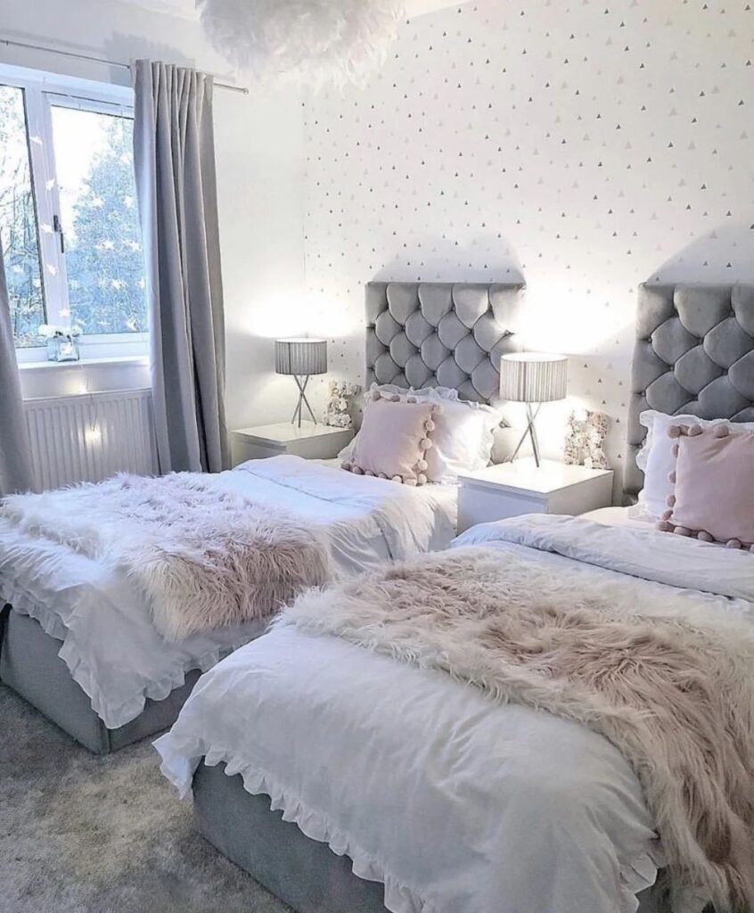 Grey bedroom