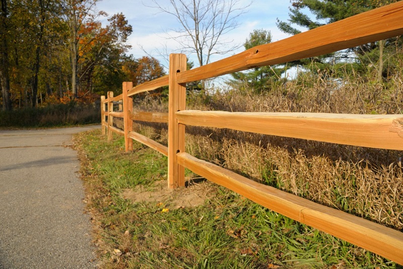 split rail fence