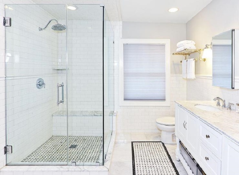 subway tiles for walk in shower