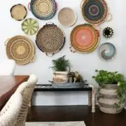 statement gallery for living room wall