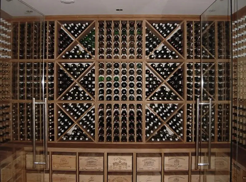 basement wine cellar racks