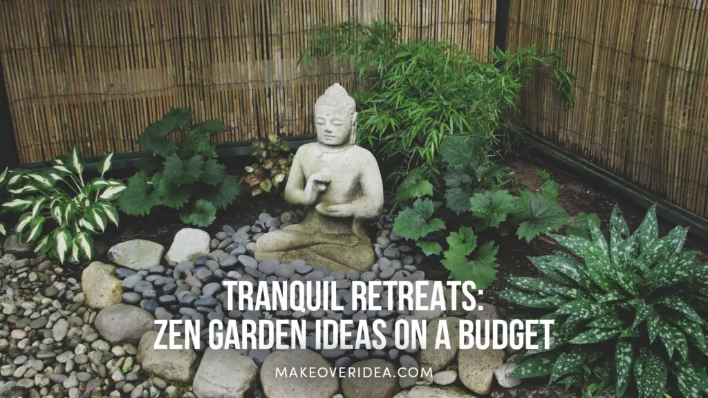 zen garden ideas on a budget