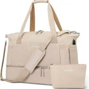 ETRONIK 55L Travel Duffel Gym Bag for Women