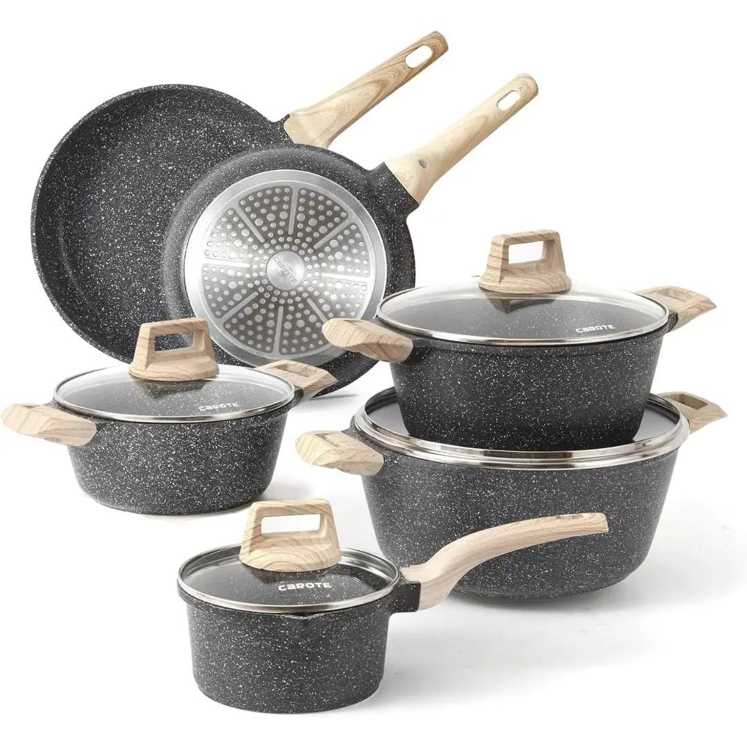 Carote Nonstick Granite Cookware Sets Carote Nonstick Granite Cookware Sets