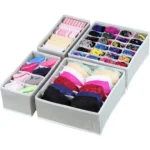 Closet Underwear Organizer Drawer Divider 4 Set