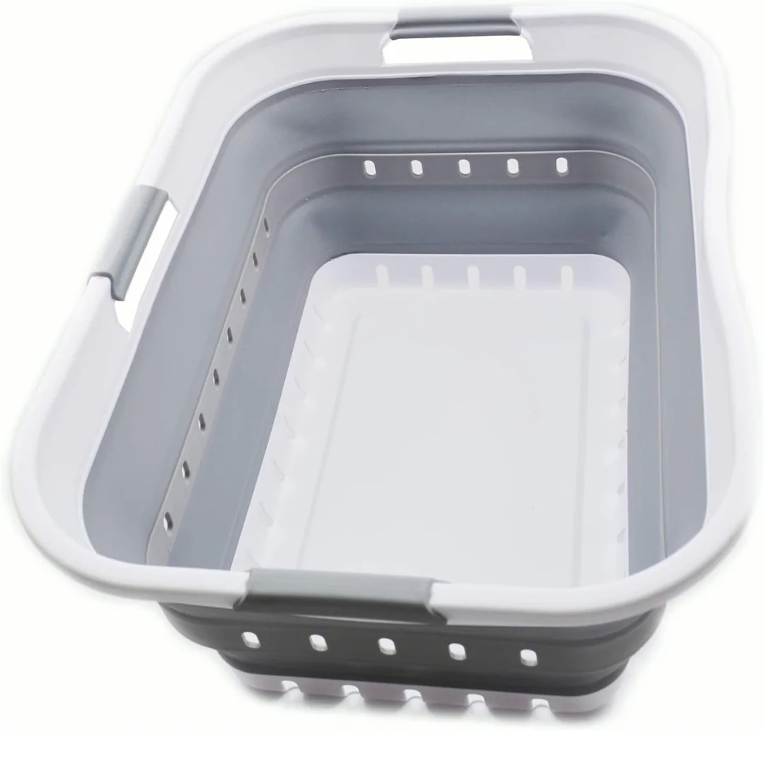 Collapsible Plastic Laundry Basket Collapsible Plastic Laundry Basket
