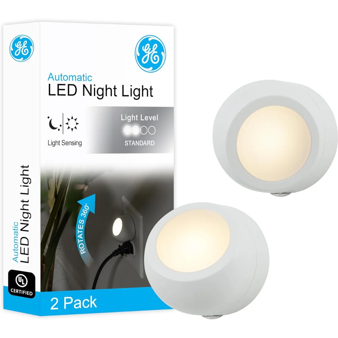GE Rotating LED Night Light GE Rotating LED Night Light