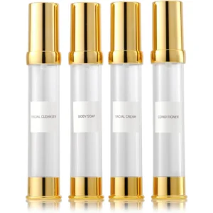 Gold Vacuum airless Bottle Travel Suit